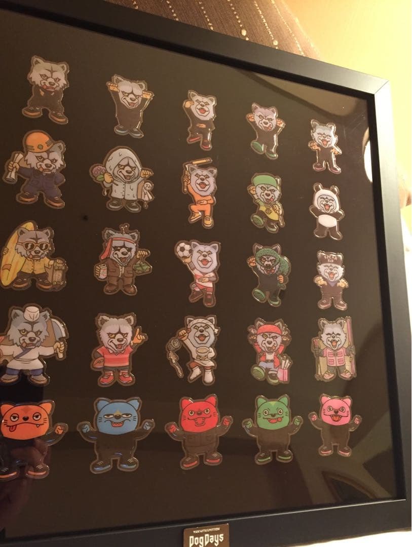 【カビちゃん】MAN WITH A MISSION　ピンバッジセット