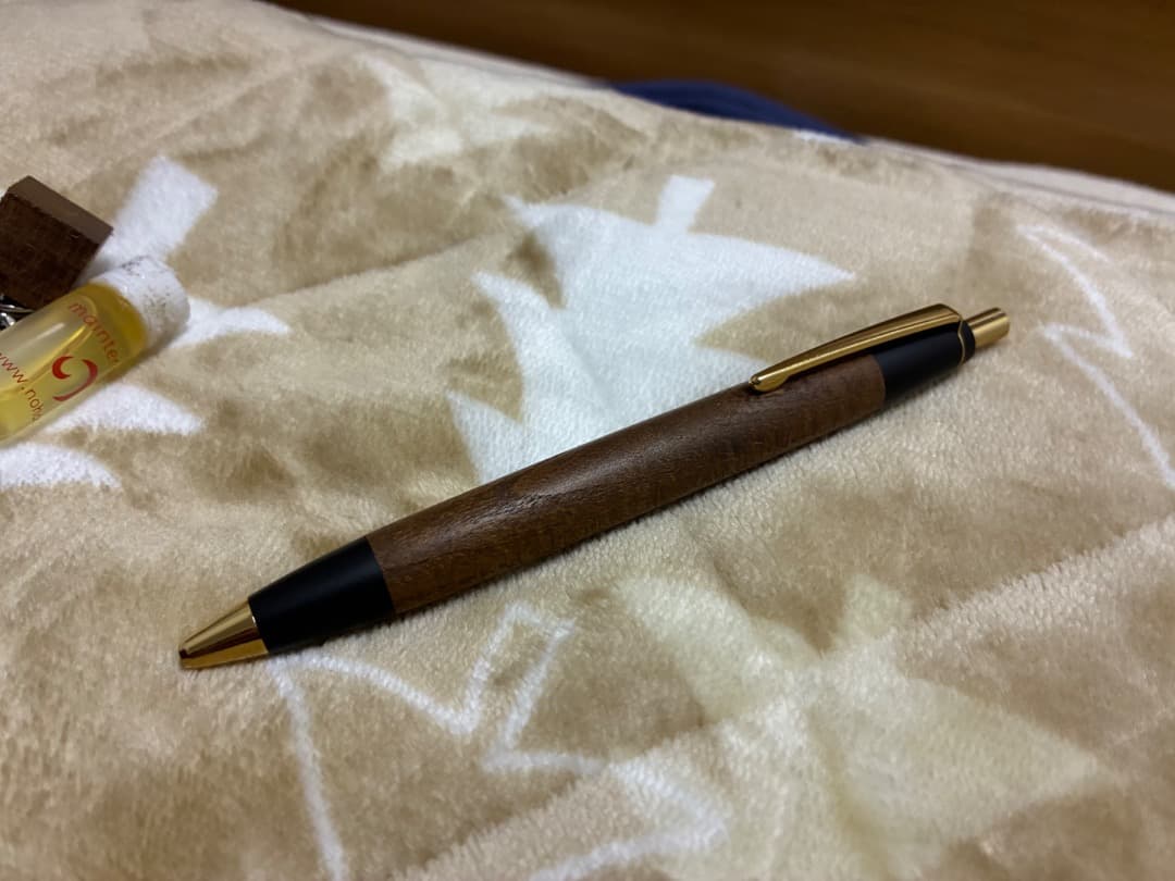 野原工芸　旧型　スタンダードボールペン　桑　　　　　木軸　　　こうぼうせつ