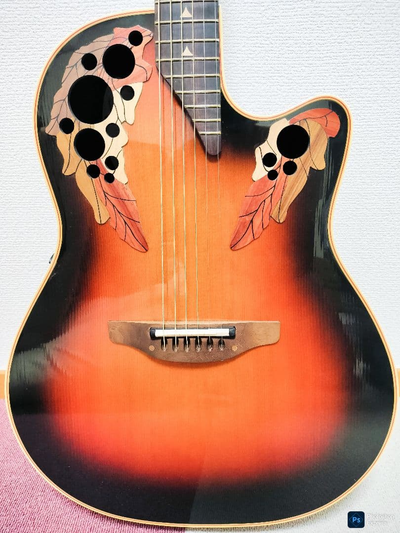 【本日限定特価】Ovation Elite1768 エレアコ　純正ハードケース付