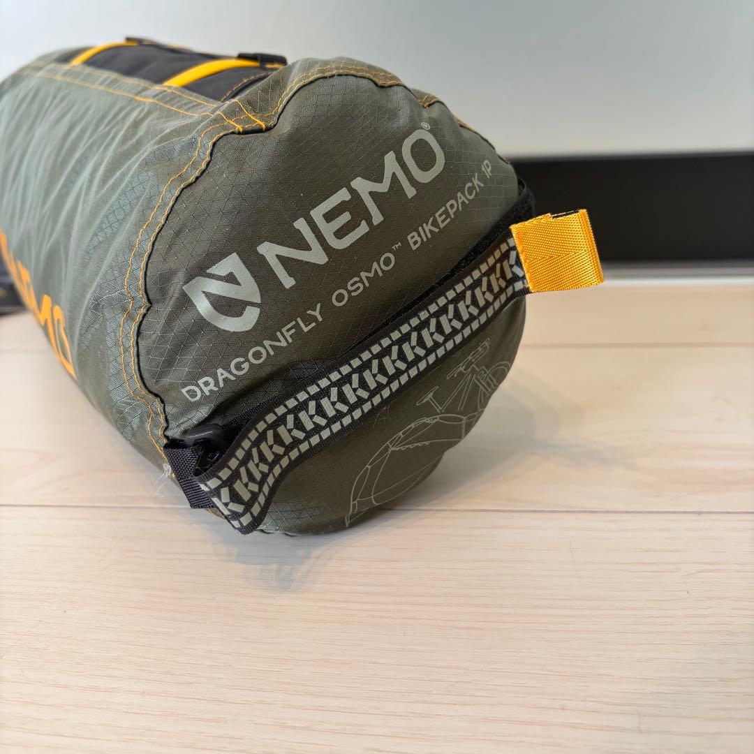 【新品】NEMO ドラゴンフライ バイクパック オズモ1P