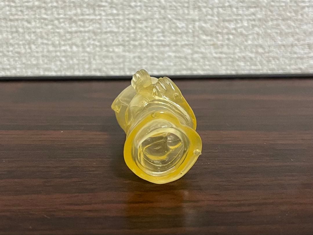 指人形 ウルトラマン クリア 透明 メーカ不明 パチ 無版権 試作品 約5cm