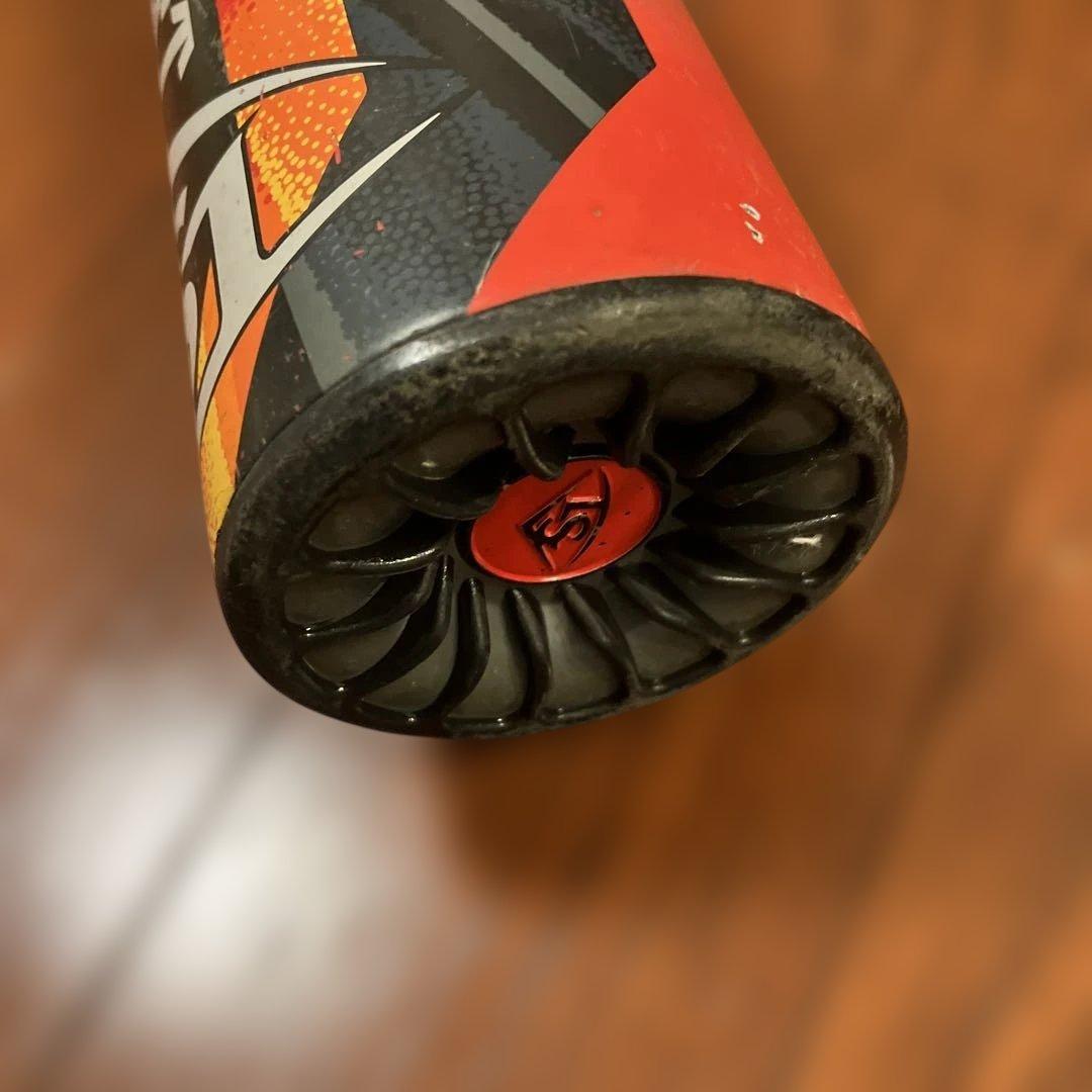 【本日限り】カタリストCATALYST3軟式バット 赤黒78cm ミドルバランス
