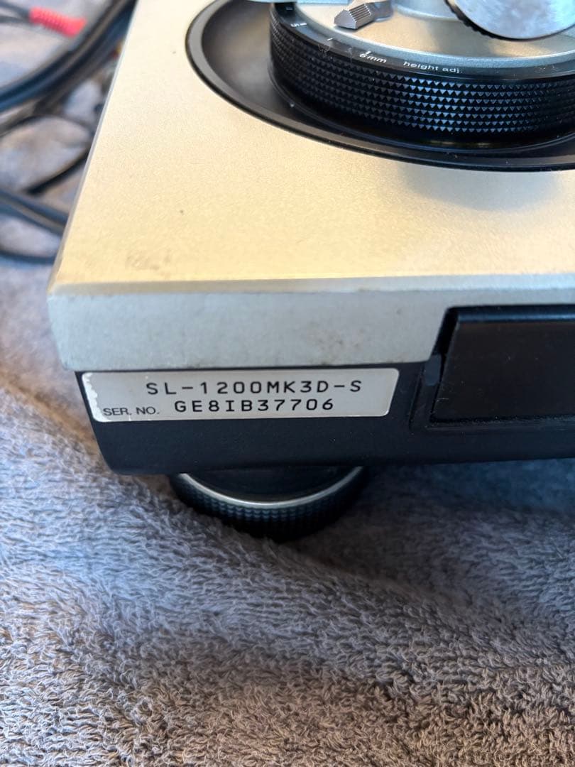 Technics SL-1200MK3D ターンテーブル
