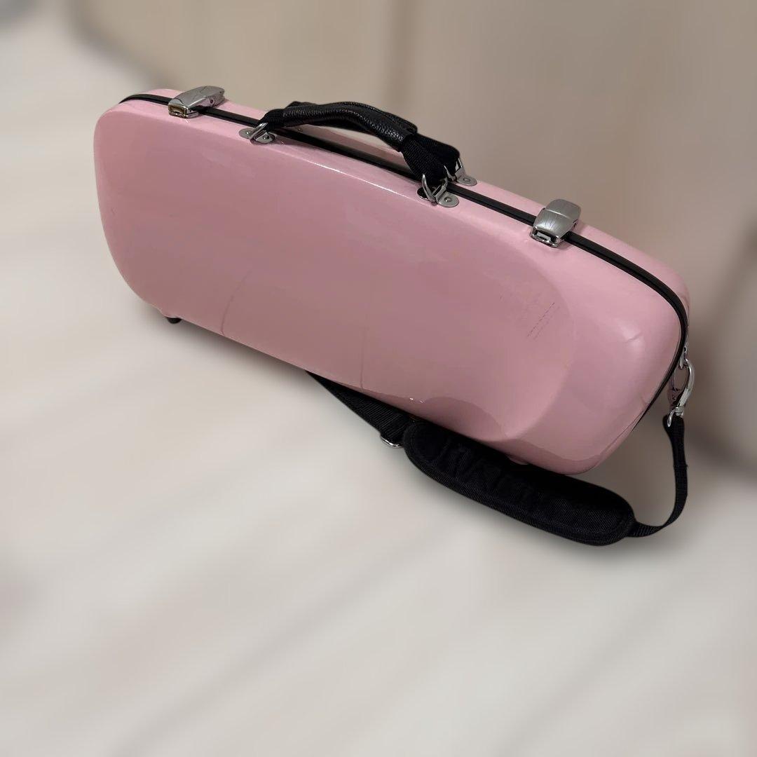トランペット C.C.シャイニーケース ピンク 楽器ケース