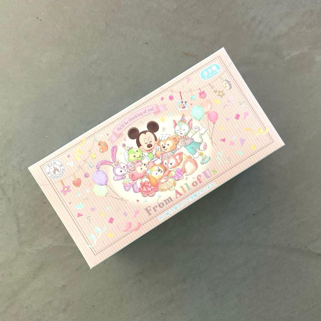 【新品未使用】開封済　ディズニーシー限定　ダッフィー＆フレンズ ピンバッジ8種