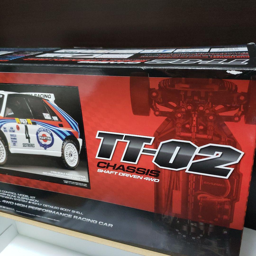 【未組立】 TT-02シャーシ ランチア　デルタ　インテグラーレ