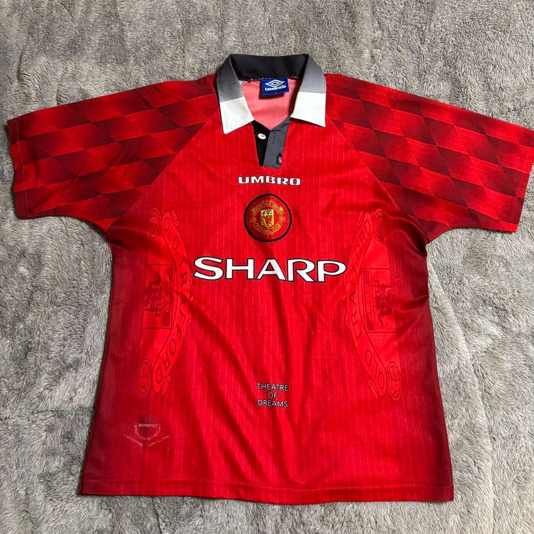 UMBRO 英国製 マンチェスターユナイテッド96-98 ユニフォーム レプリカ