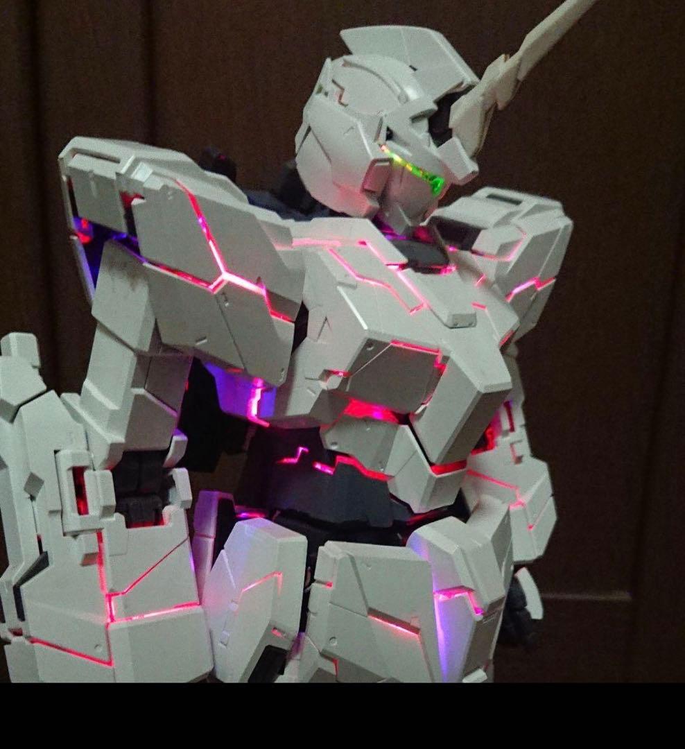 即日発送 PG ユニコーンガンダム LED付き ジャンク クスィー