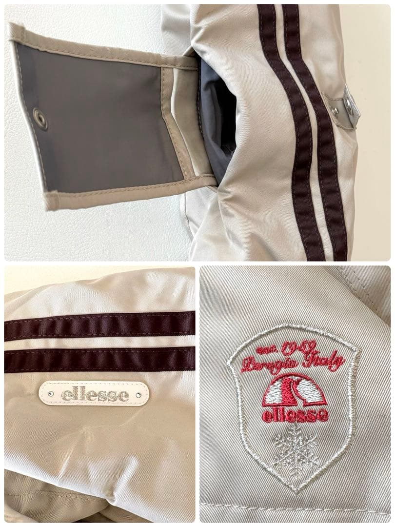 ■ellesseスキースノーボードウエア上下セットHEATMAX採用 M