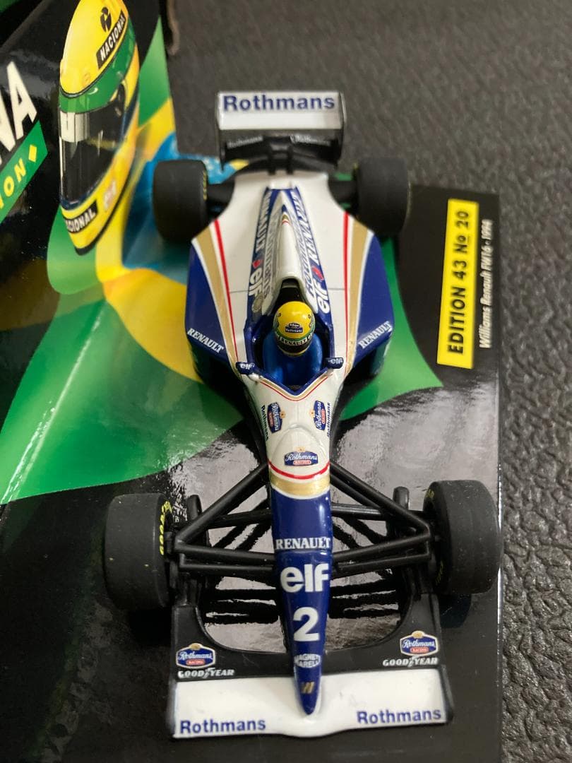 1/43 ミニチャンプス Williams Renault FW16 SENNA