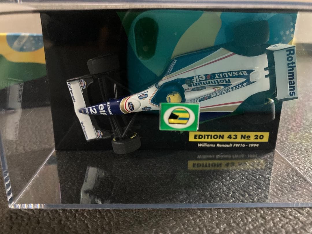1/43 ミニチャンプス Williams Renault FW16 SENNA