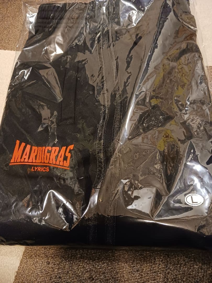 清春 MARDI GRAS トラックパンツ L 新品 ジャージ 黒夢 SADS