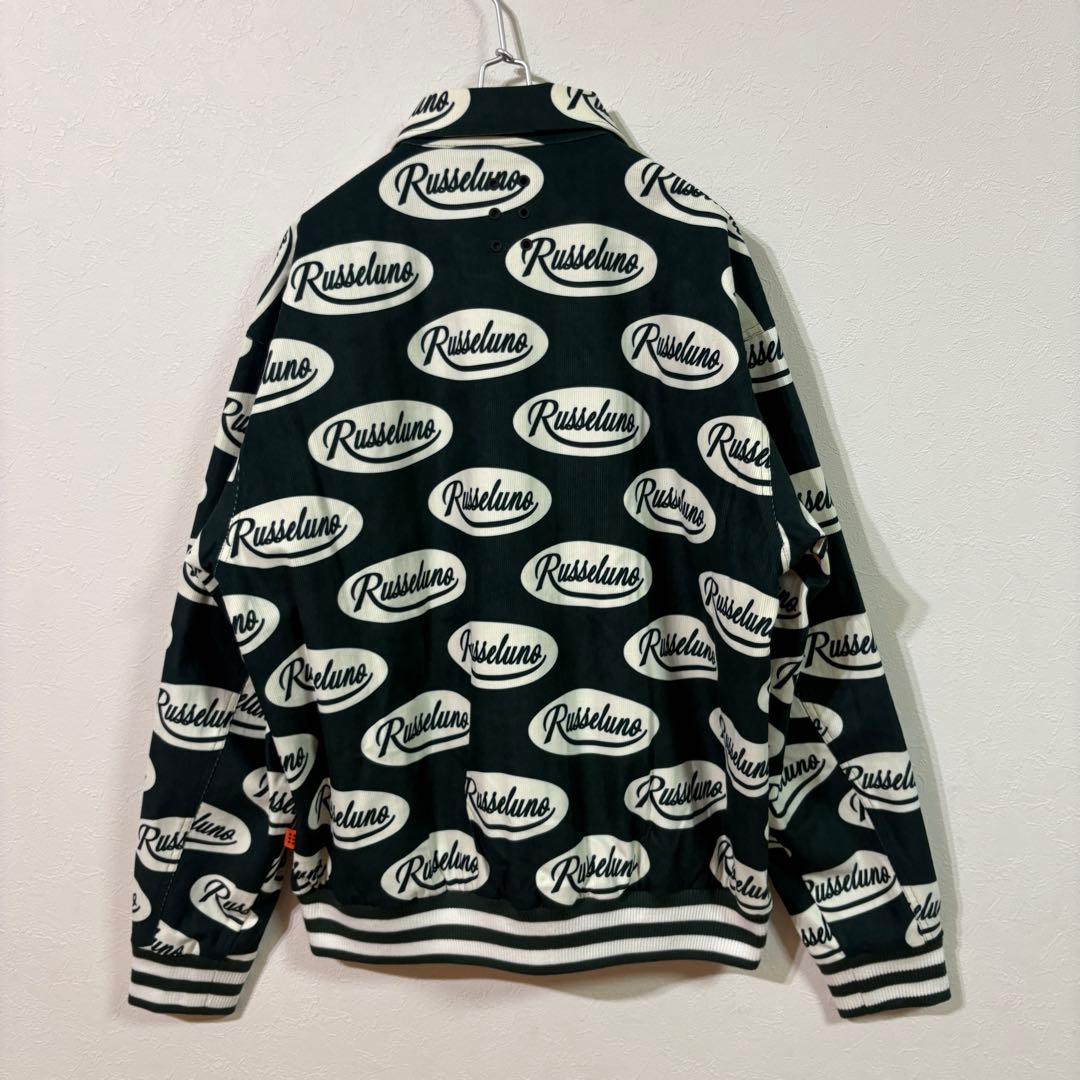 【RUSSELUNO】新品コーデュロイ総ロゴジャケットパンツ上下セット　Ｌ