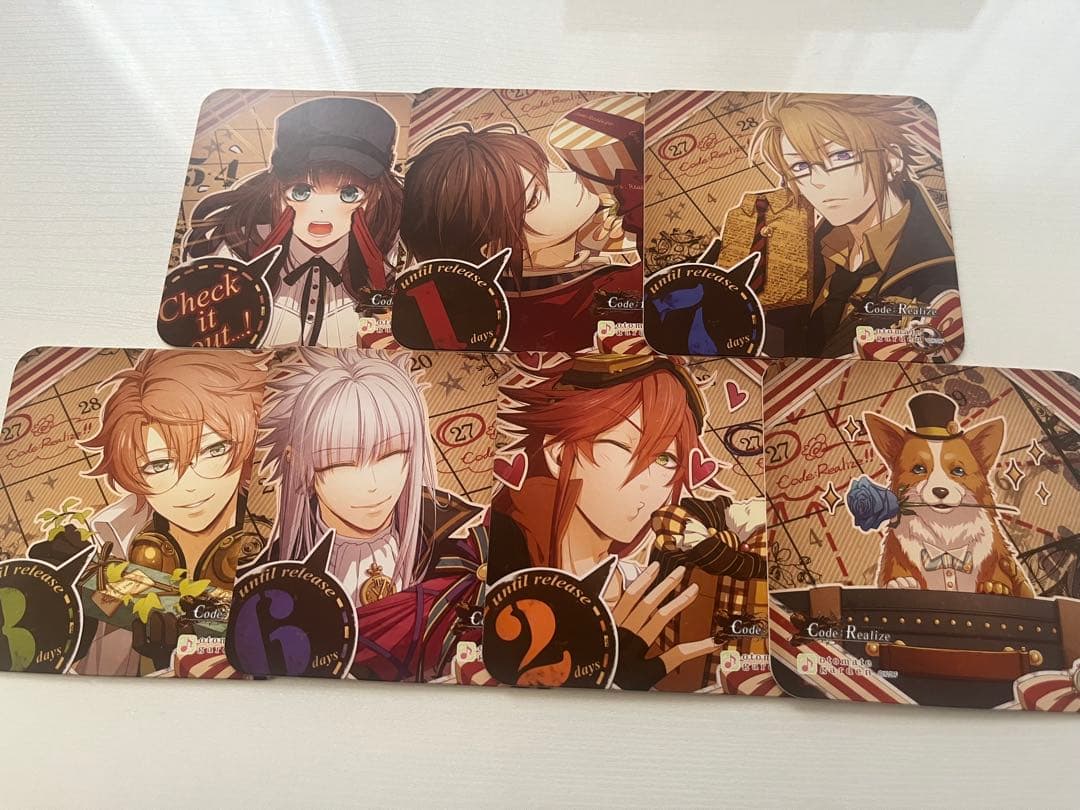 Code:Realize オトメイトガーデン コースター