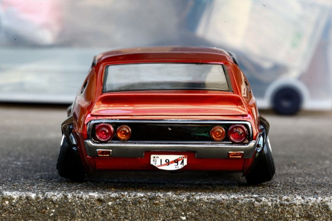 パンドラRC 日産 スカイライン 2000GT-R ケンメリ 塗装済みボディ