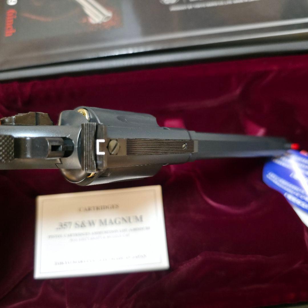 S&W M19 6インチ ガスリボルバー