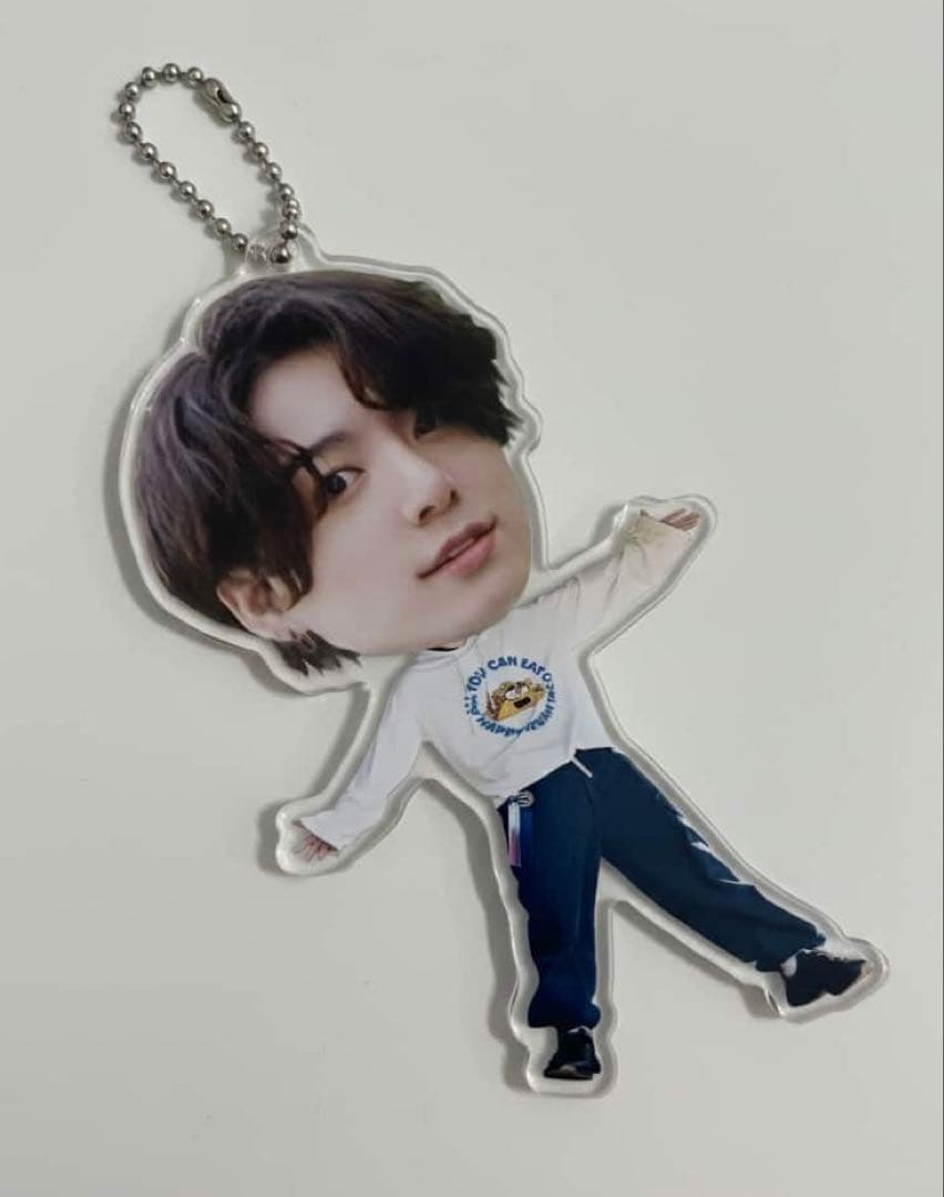 BTS Jungkook ジョングク グク 2等身キーホルダー 6cm