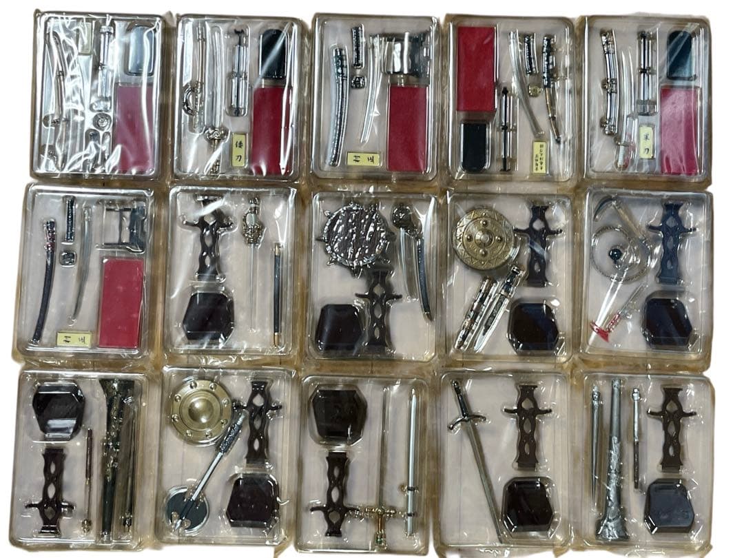 【コンプ品】世界の名刀&武器シリーズ 武&武Ⅱ MONONOFU 観賞用