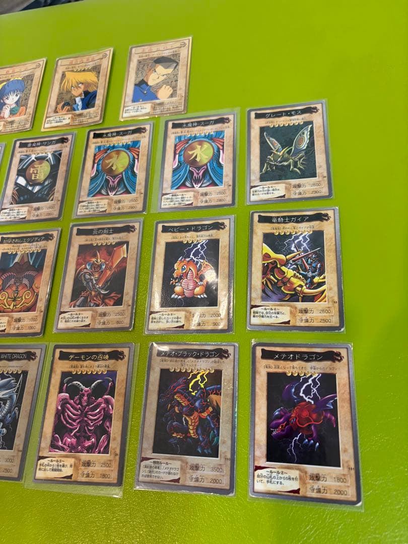 バンダイ版 遊戯王青眼の白龍Blue Eyes White Dragon含41枚