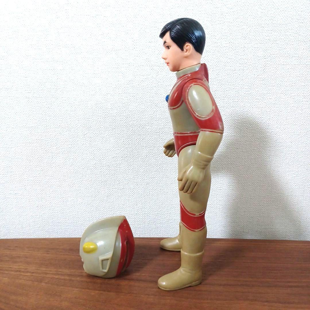 超ヴィンテージ品ブルマァク「 帰ってきたウルトラマン」面取れ ソフビフィギュア