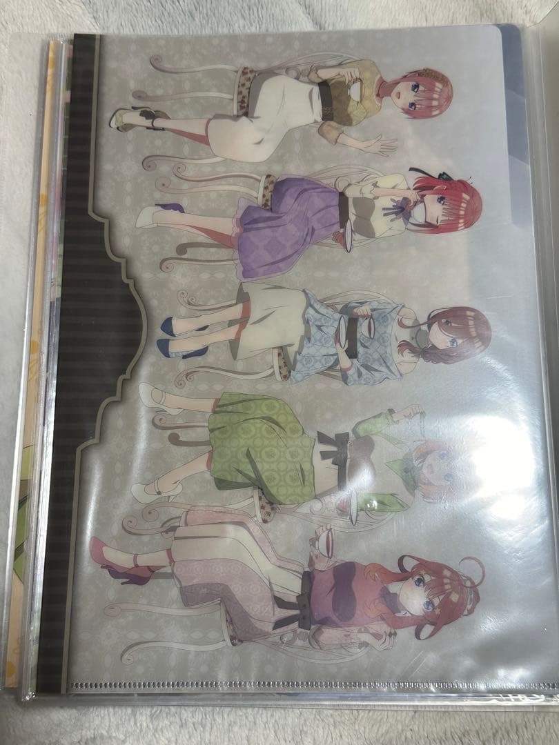 五等分の花嫁　クリアファイル　まとめ売り