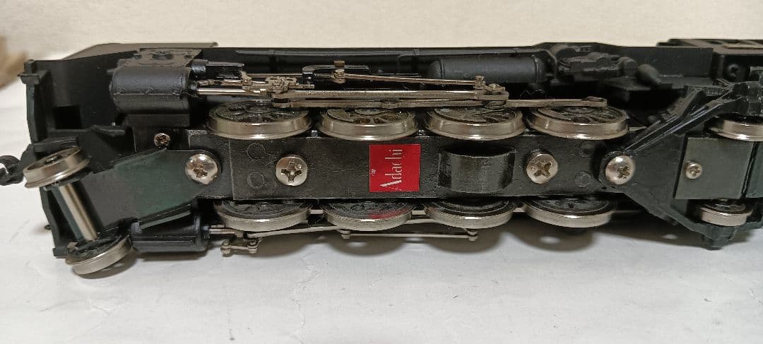 HOゲージ 天賞堂アダチ Ｄ51半流 蒸気機関車、モーター交換、メンテナンス済
