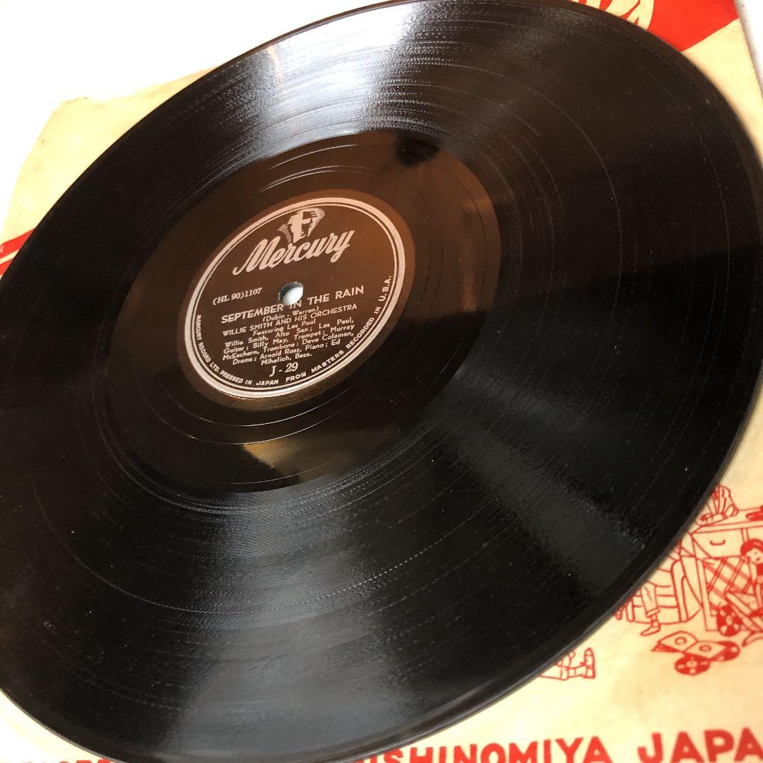 貴重！78rpm CHARLIE PARKER SP盤 蓄音機
