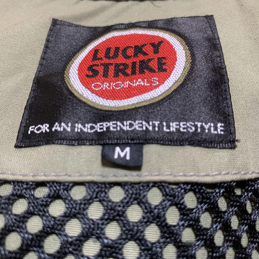 【希少】LUCKY STRIKE★ラッキーストライク★フィッシングベスト★企業物