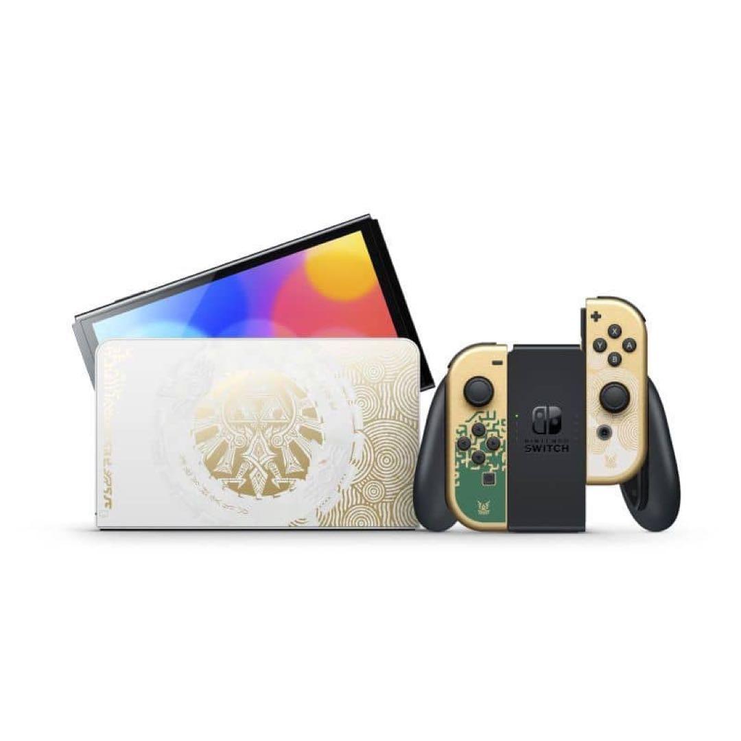 新品未開封スイッチ本体ゼルダの伝説 ティアーズ オブ ザ キングダムエディション