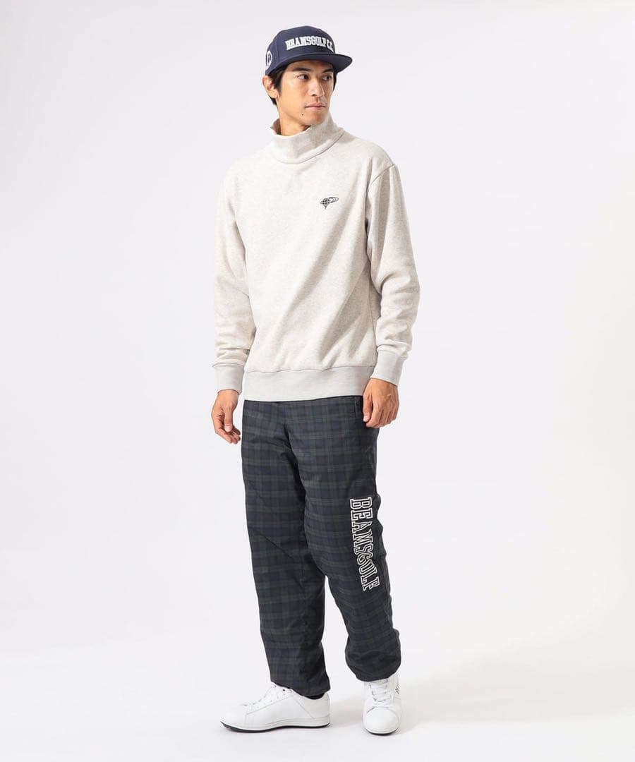 BEAMSGOLF ORANGE LABEL / 裏起毛 ストレッチ ハイネック