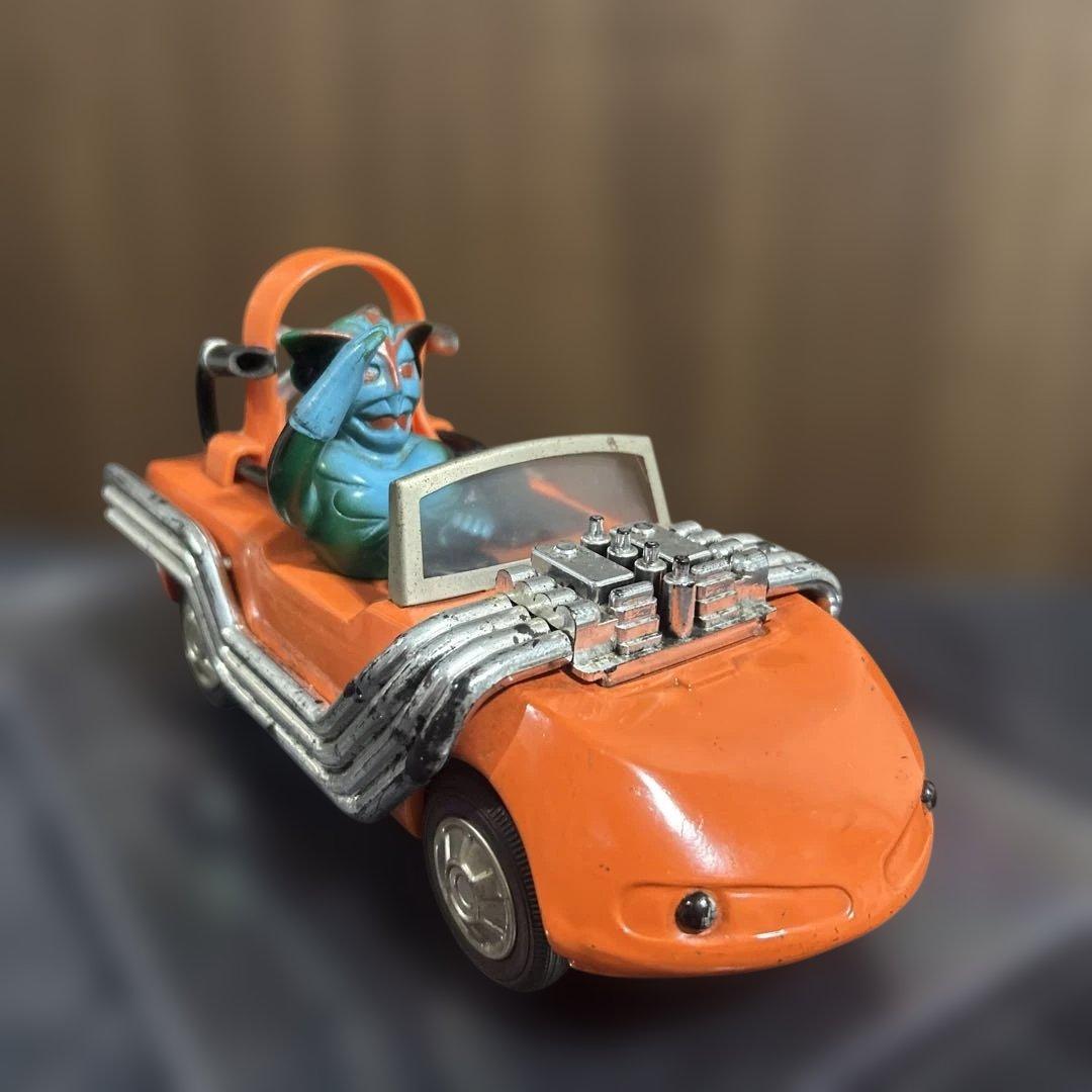 当時物‼️ポピー　バロム1　マッハロッド　 ブリキカー　1972年