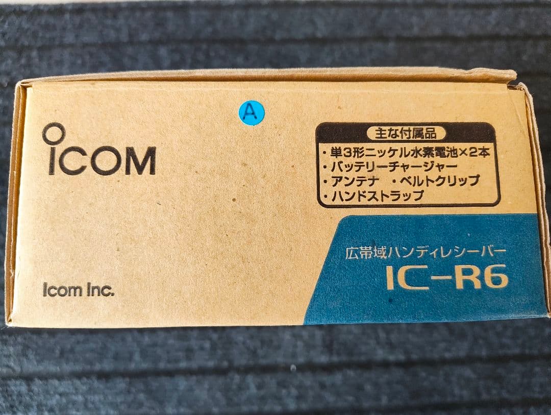 ICOM アイコム IC-R6 エアーバンドスペシャル 受信機