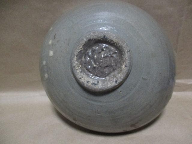 李朝　三島手象嵌大皿　I16-2