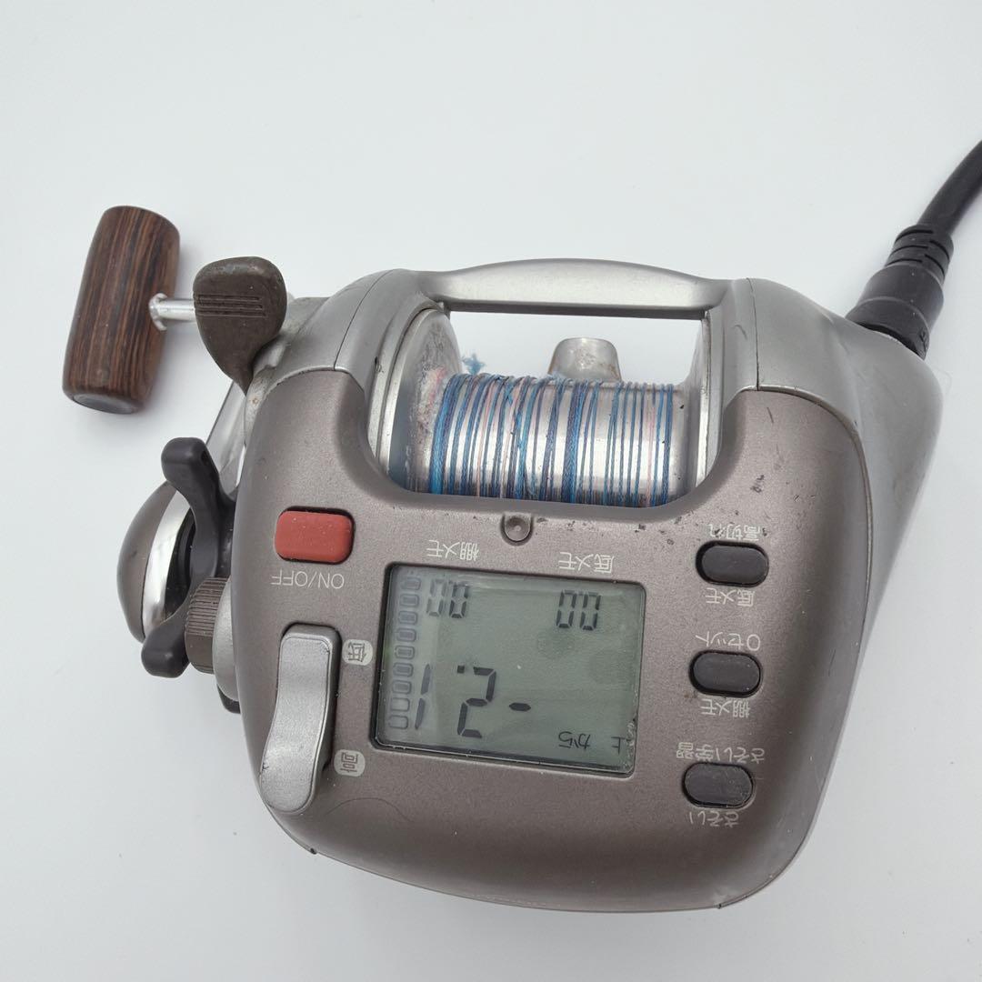 少々難あり　SHIMANO 電動リール 3000XH 電源ケーブルつき