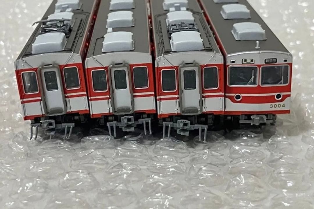 A6991 神戸電鉄3000系 前期型 新塗装 4両セット