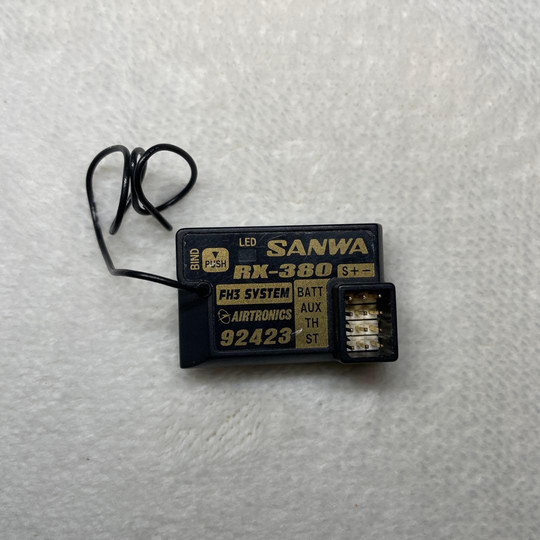 SANWA MT-4 プロポ RX-380(受信機)付属