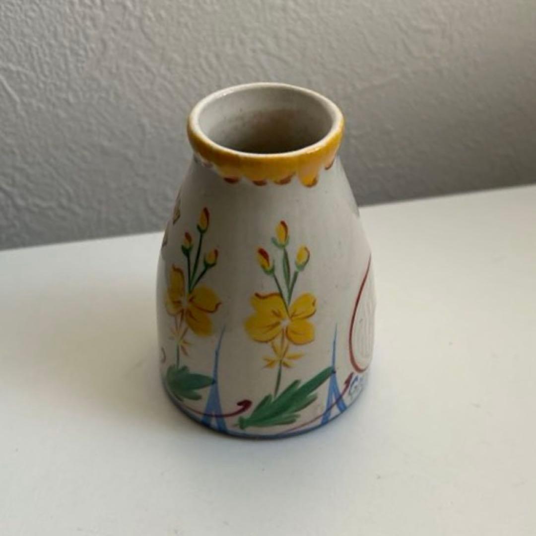 Mustard pot 花柄のマスタードポット　ディジョン　DIJON