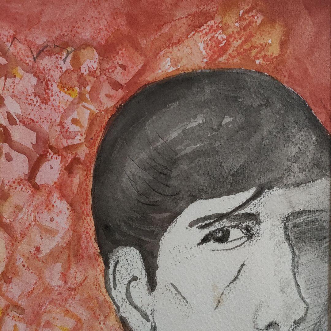 STUART SUTCLIFFE (5人目のビートルズBEATLES)　自画像
