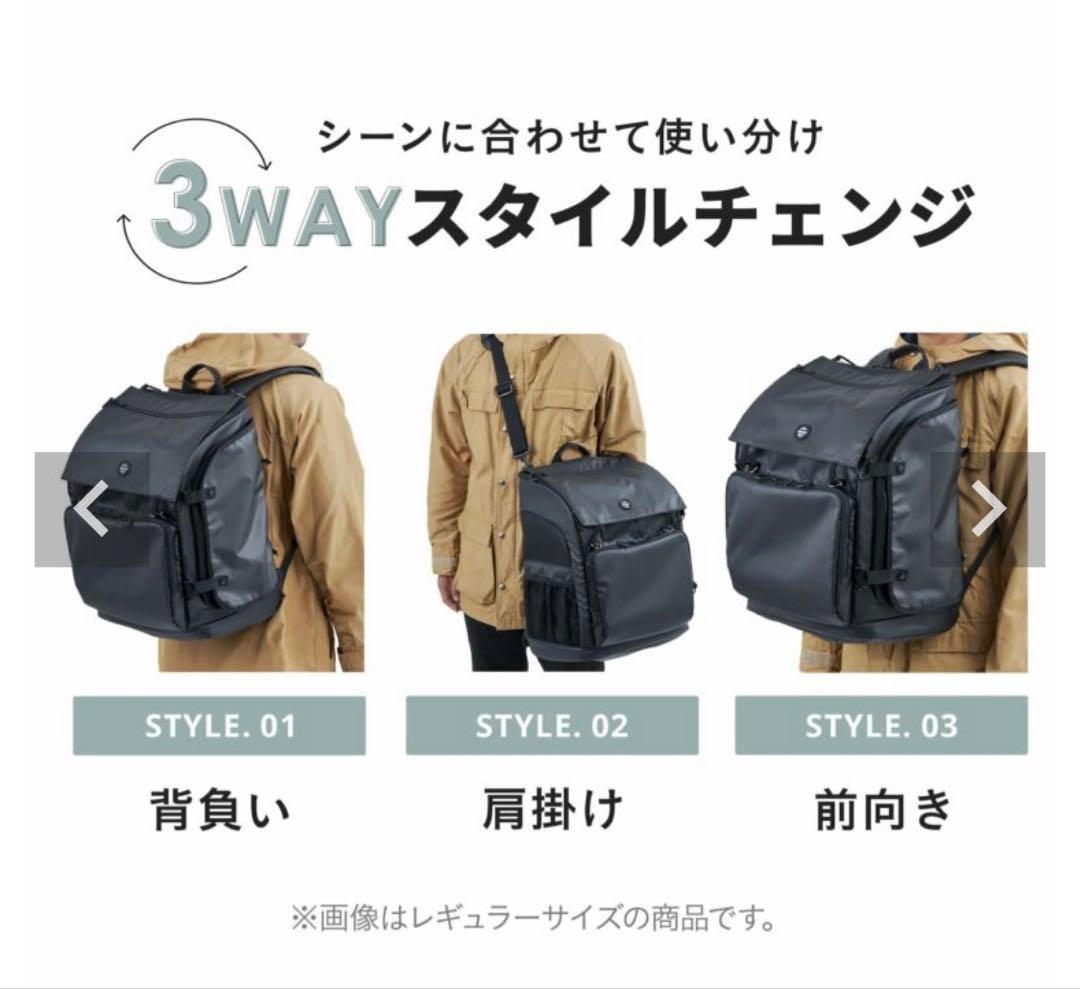 エアバギー AIRBUGGY3wayバックパックキャリー 耐荷重15kgワイド