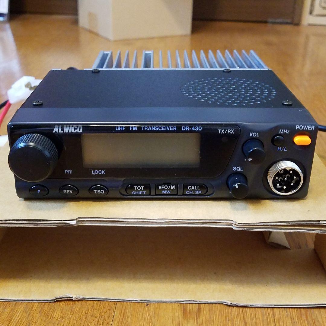 アルインコ　DRー４３０　TE4 UHF FMトランシーバー
