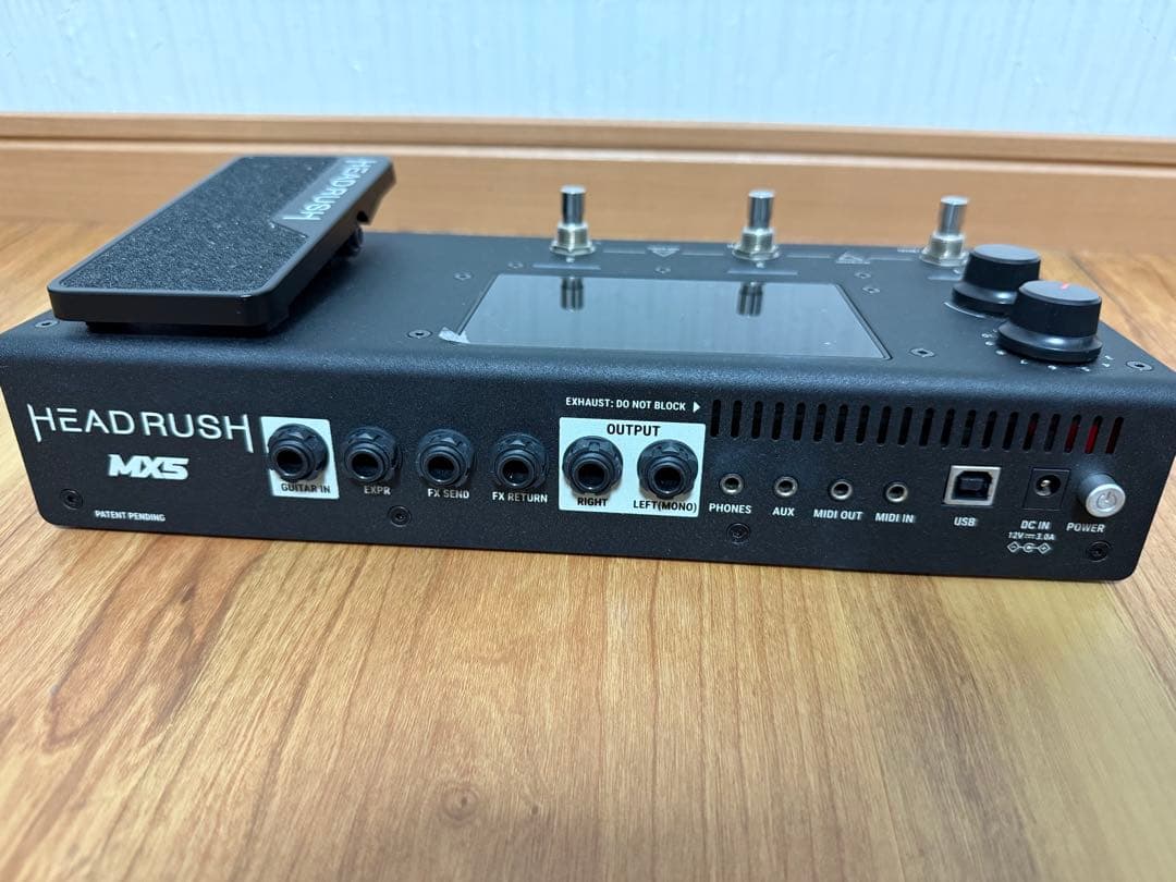 ギター headrush mx5
