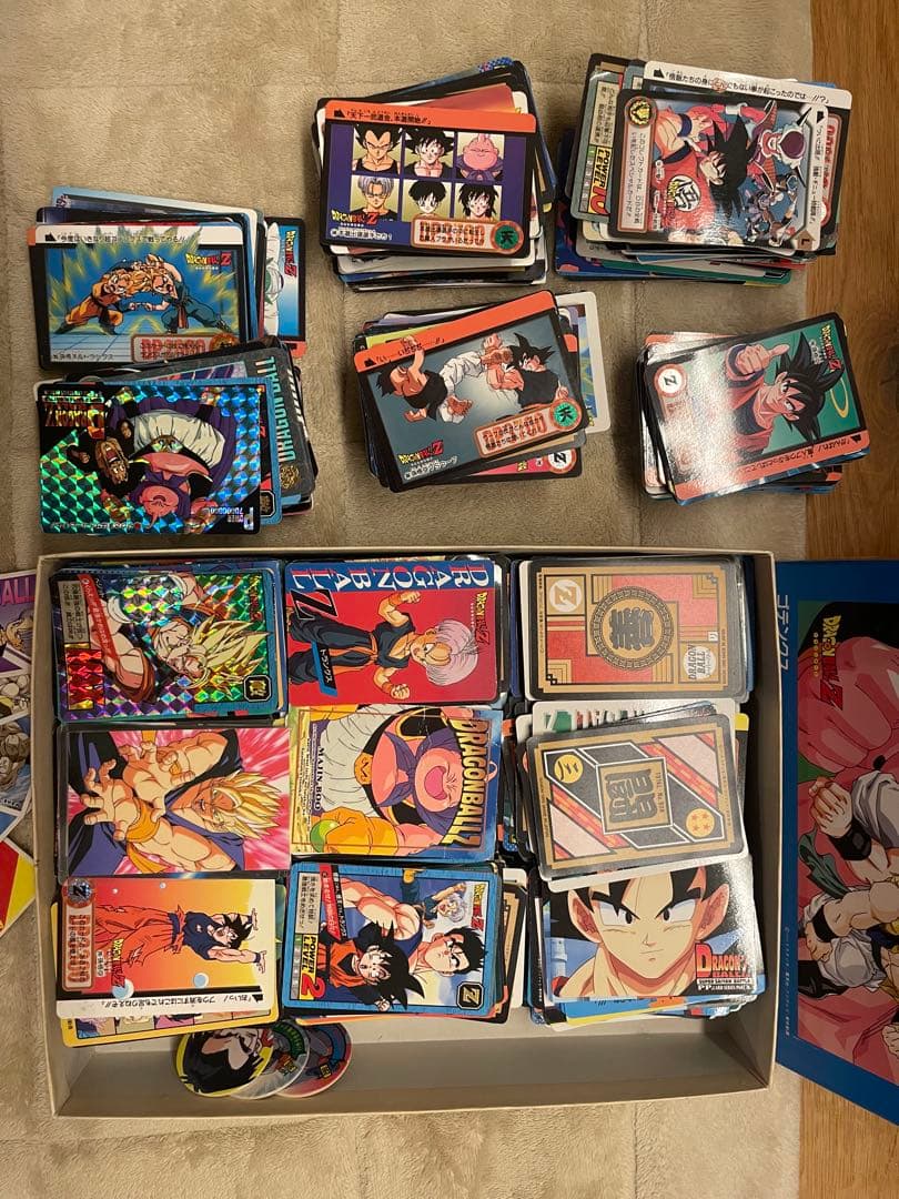 週末値下げ！約25年前のドラゴンボールカード 約1500枚 ボックス付き
