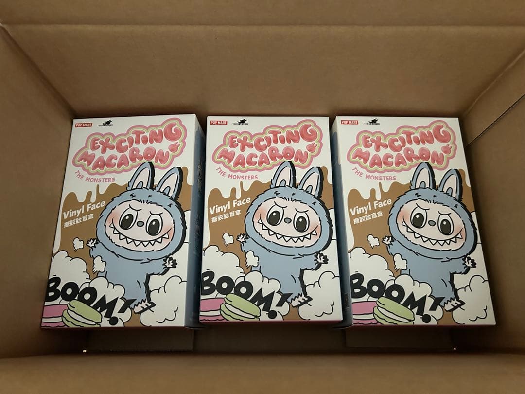 【新品未開封】LABUBUラブブExciting Macaronぬいぐるみ