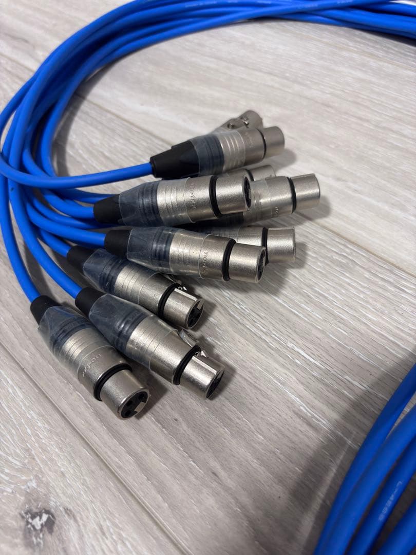 CANARE L-4E6S パッチ用ケーブル 2m x10本 NEUTRIK