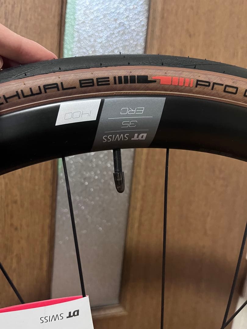 DT SWISS ERC 1400 Dicut 35 ホイールセット 新車外し