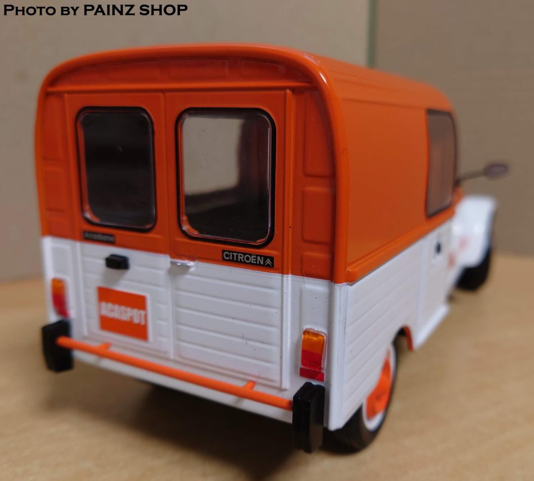 2台セット 1/18 ルノー4LF6 ホワイト & シトロエンアカディアーヌ