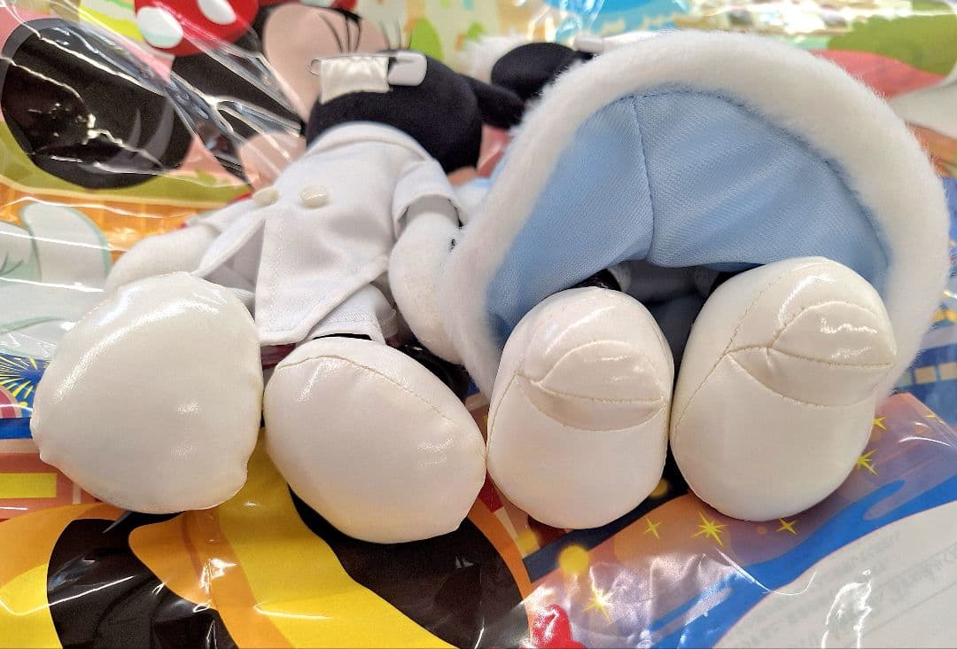 ミニー&ミッキー　ぬいぐるみバッジセット　　BBBビッグバンドビート　タキシード