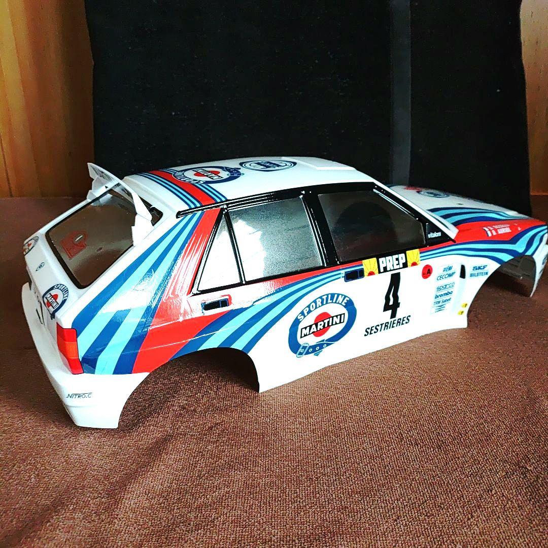 ★タミヤ RC ★ランチアデルタインテグラーレ ★新品完成品未使用ボディ