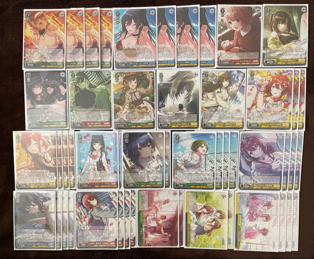 ヴァイスシュヴァルツ シャニマス デッキ+パーツ