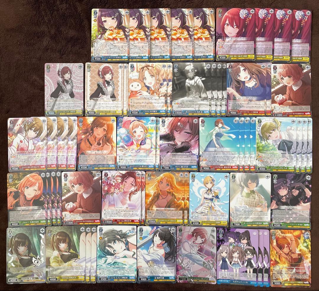 ヴァイスシュヴァルツ シャニマス デッキ+パーツ
